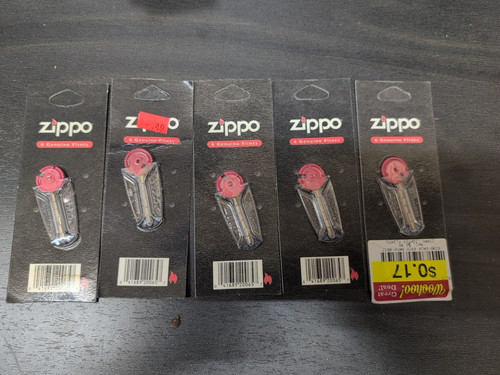 Pack zippo lighter flints - 6,
