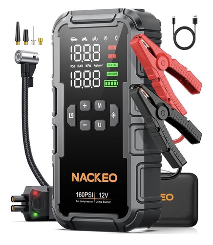 8000a jump starter power - power, pack