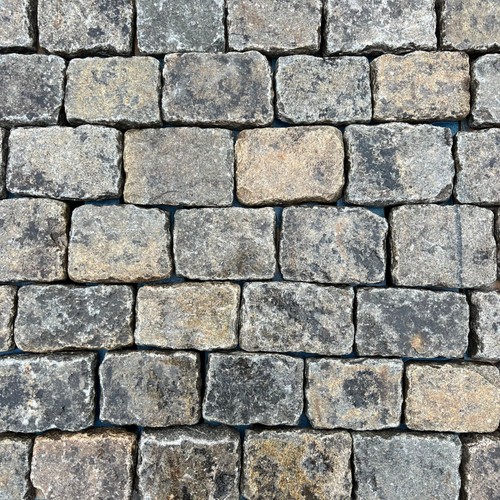 Reclaimed mixed granite cobble - reclaimed,