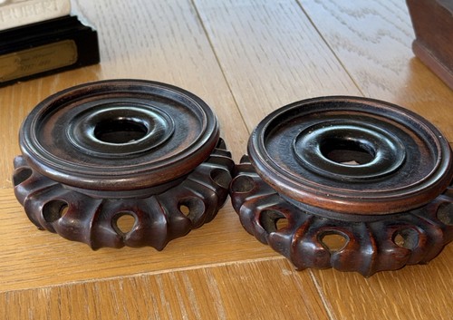 Antique pair chinese carved - antique, of