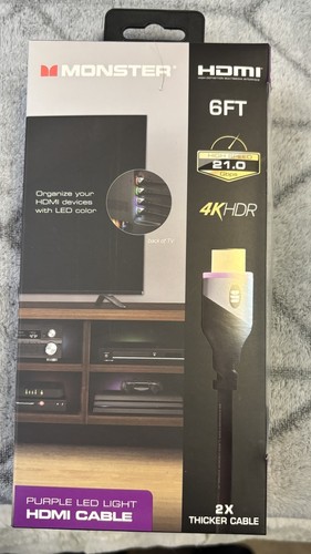 Monster hdmi cable - 4k, hdr
