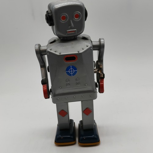 Sparkling mike tin robot retro - sparkling,