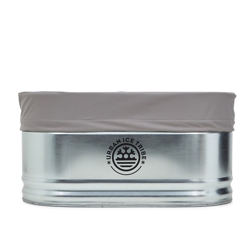 Ice bath and grey - cover, steel