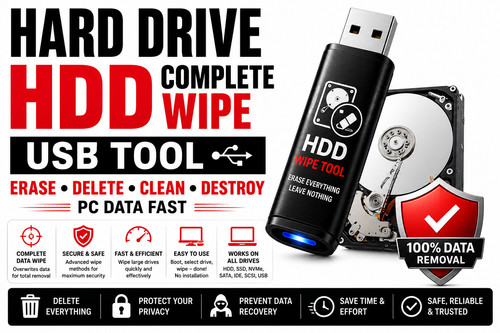 Erase engineers usb hard - usb, drive