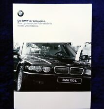 BMW 7 Series, E 38 Brochure