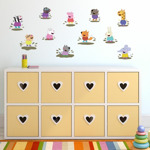 Peppa friends jumping in - &,