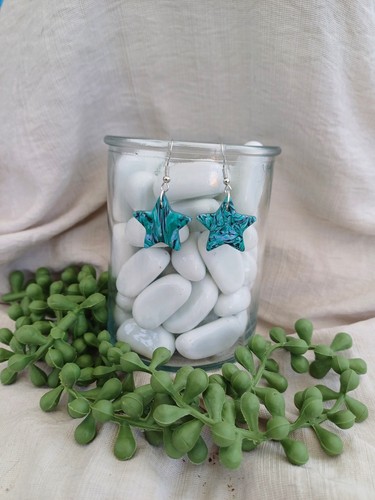Turquoise and black - and,