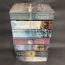 Game of Thrones Song Of Ice And Fire Paperback Books 1-7 By George R R Martin **