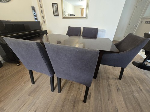 Solid oak extendable dining - extendable,