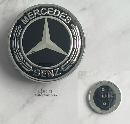 Mercedes benz 57mm black - mercedes,