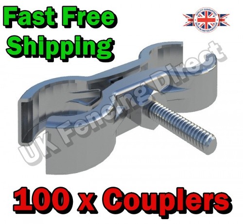 100 clips for heras - for,