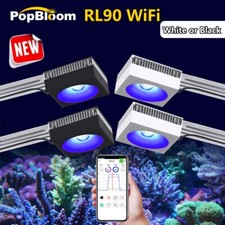 2PCS PopBloom RL90 with Gen3 Arm Full Spectrum Marine Aquarium Reef Lights 36"