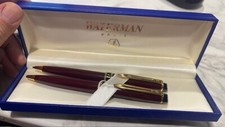 WATERMAN EXPERT BURGANDY AND