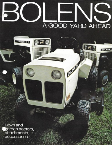 Lawn garden tractor brochure - brochure,