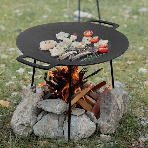 Cast iron round grill - iron,