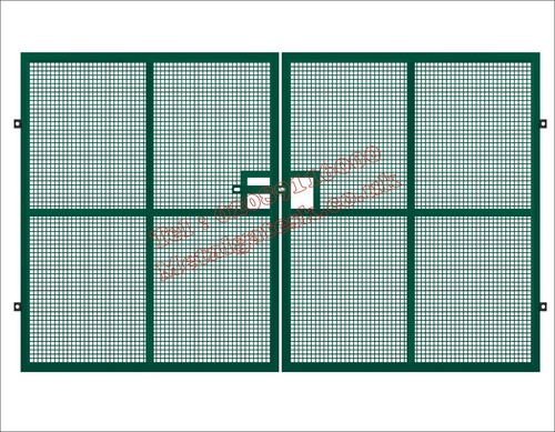 Mesh gates palisade - mesh, /