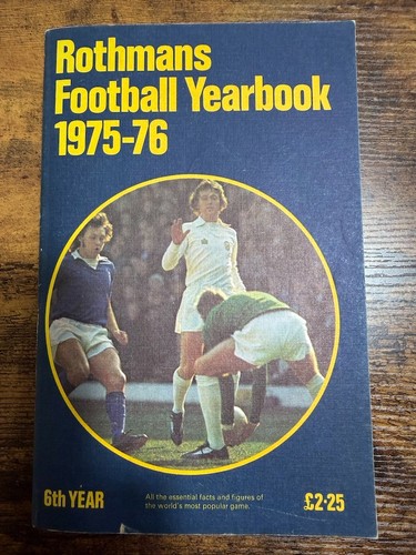 Rothmans football yearbook - rothmans,