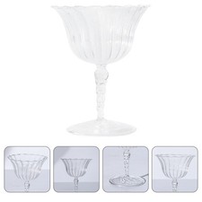Long Stem Glass Candle Holder Tall Candle Holders for Home Living Room Decor