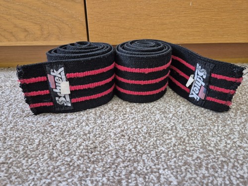 Schiek knee wraps black - knee,