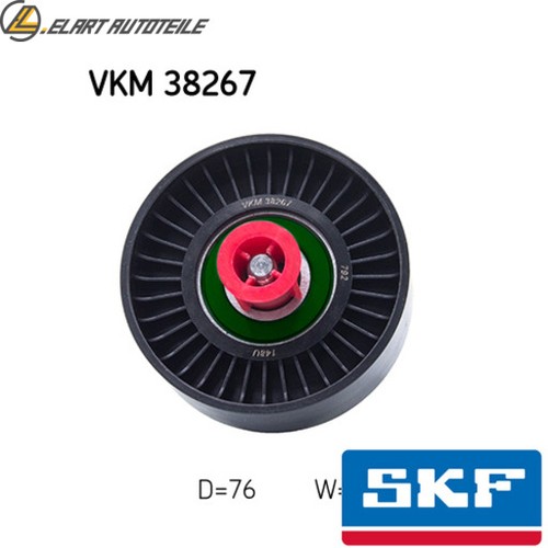 Idler guide pulley - , v-ribbed