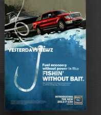 2013 Print ad for Ford  F-150