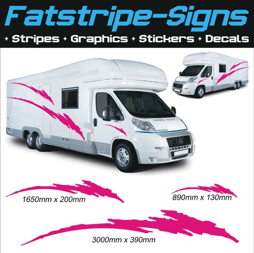 Motorhome vinyl graphics - 3m,