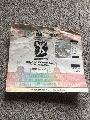 Bruce springsteen ticket human - bruce,