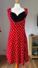 Lindy Bop Red Polka Dot Swing