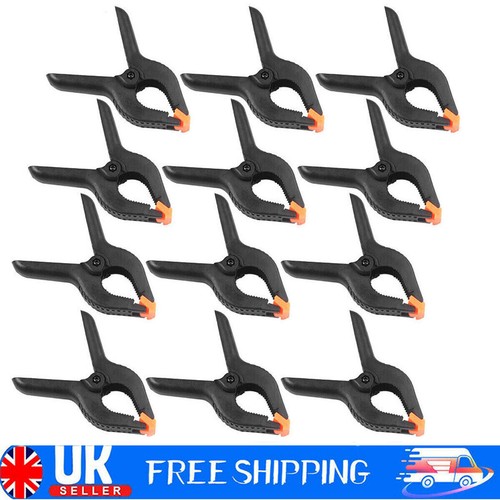 12pcs large spring clamps - ",