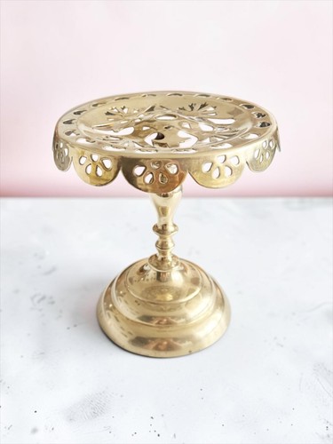 Victorian brass kettle stand - victorian,