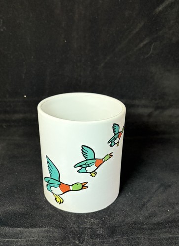 Flying wall ducks - 'flying,