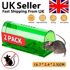 2PCS Humane Mouse Traps Live Catch and Releas Best Selling Mousetrap Hone UK