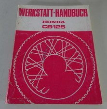 Workshop Manual/Repair Manual Honda CB 125 Twin Twin Cylinder Stand 1974