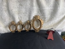 Vintage plastic Ornate Gold