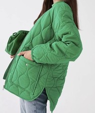 Zara Loose Fit Quilted Coat