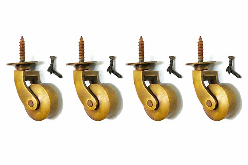 Solid brass screw - brass,