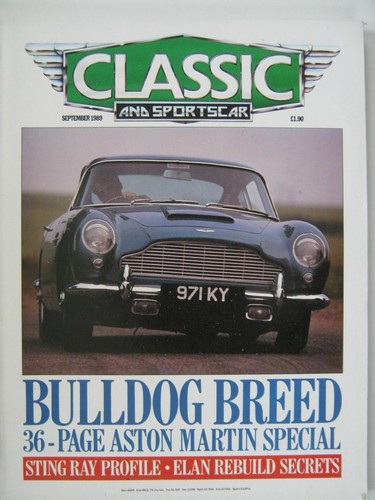Classic sportscar september - sportscar,