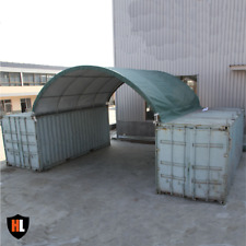20 x 20 FT SHIPPING CONTAINER CANOPY / SHELTER, SHED - GALVANISED STEEL FRAME