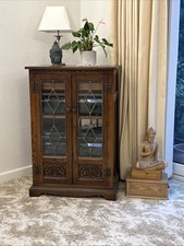 Old Charm HiFi Cabinet Solid Oak CS T32