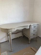 Coach House French Louis XIV Style Provincial Vanity Dressing Table.