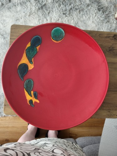 Poole pottery charger - poole,