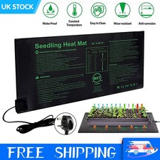 21W SEEDLING HEATING MAT GREENHOUSE HEAT PROPAGATOR PLANT SEED VIVARIUM HEAT PAD