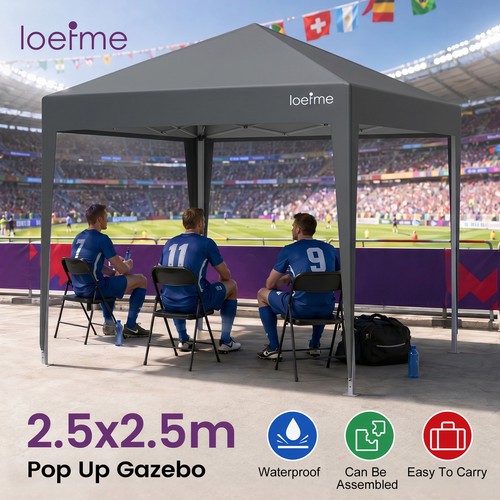 5x2 pop gazebo marquee - 2.5x2.5m,