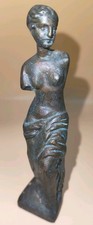 Venus de Milo Aphrodite Greek Goddess of Love BRONZE/BRASS Statue 4 5” Tall*