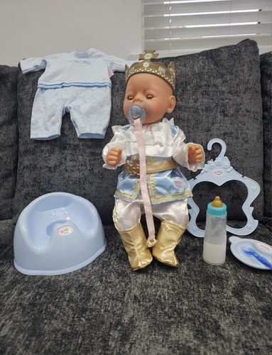 Vintage baby born boy - vintage, dollwith