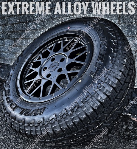 Black at4 alloy wheels - alloy,