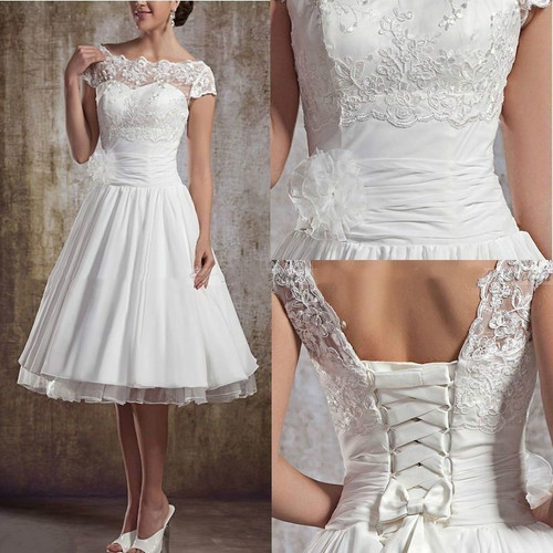 Tea length wedding dresses - tea,