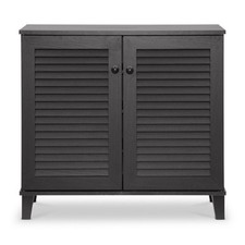 Coolidge Espresso Shoe Cabinet