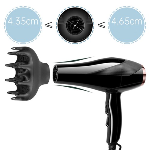 Hair dryer diffuser - large, wind
