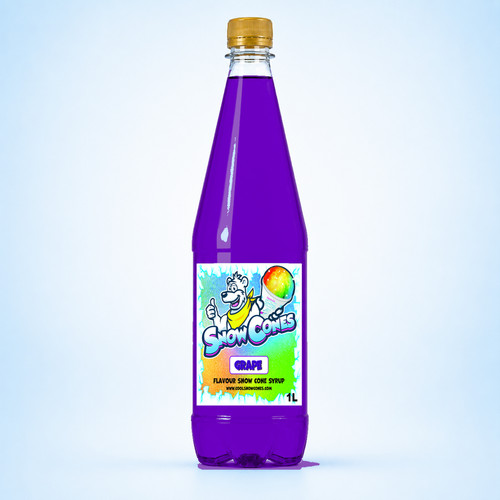 Snow cone syrup - cone, litre